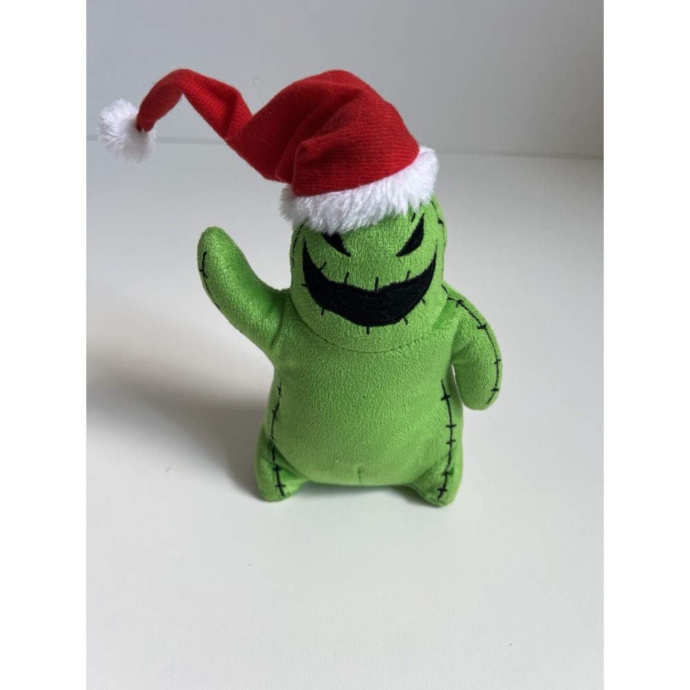 Disney Nightmare Before Christmas Oogie‎ Boogie With Santa Hat Small Plush